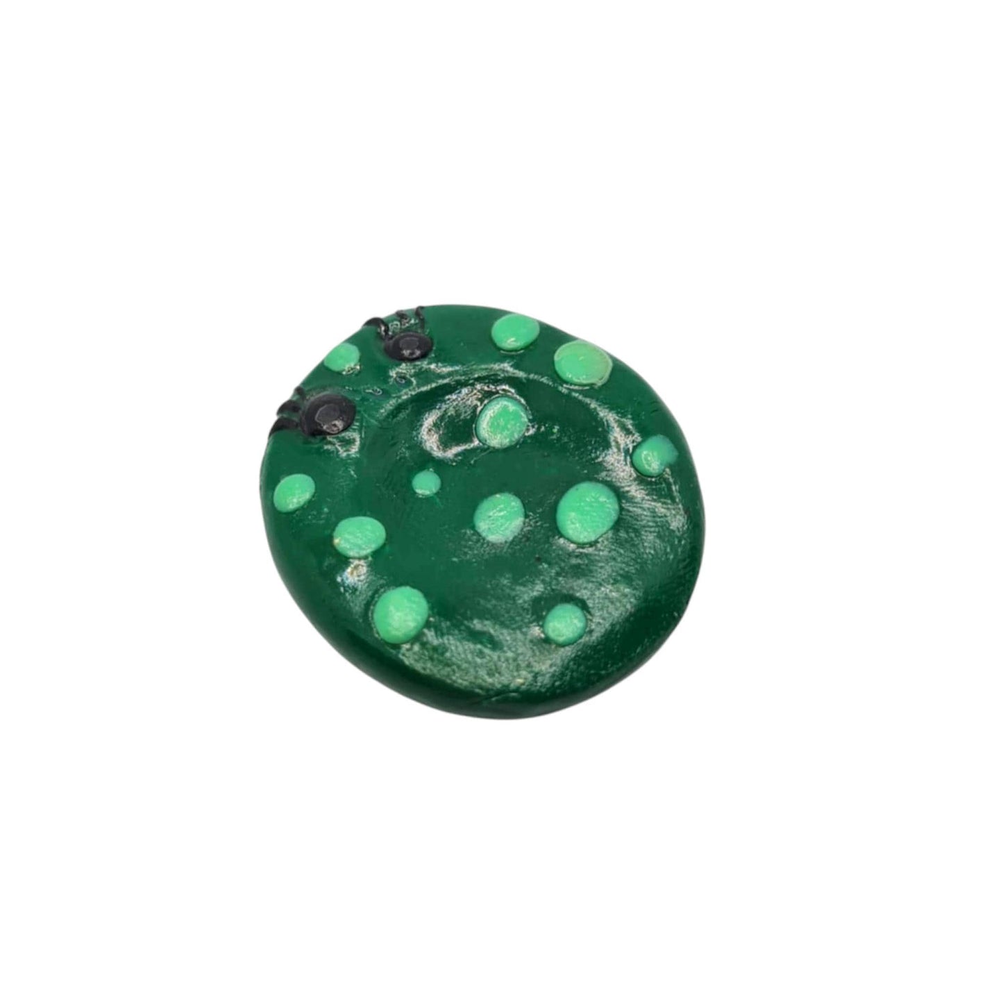 Frog Worry Stone • Thumb Stone for Anxiety Relief • Pocket Hug Gift • Polymer Clay Fidget • Green Stress Relief Stone for Adults & Teens