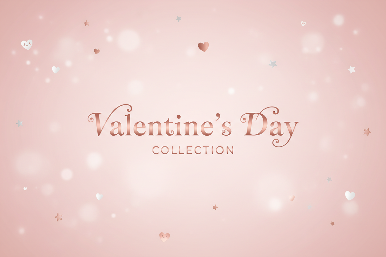 Valentine's Day handmade jewellery collection - romantic gifts for her