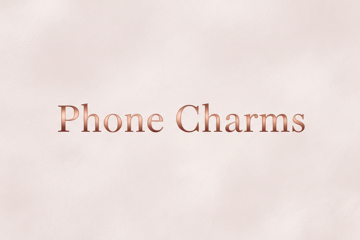 Phone charms handmade gifts 