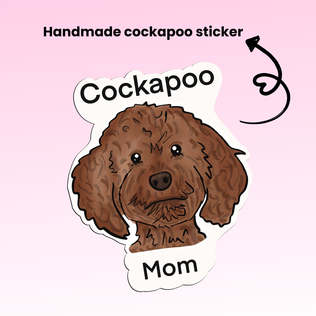 Cockapoo Mom Sticker
