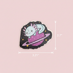 Kawaii Space Axolotl Sticker