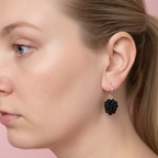 Blackberry Earrings, Cottagecore Fruit Jewellery, Polymer Clay Dangle Earrings, Nature Gift For Her