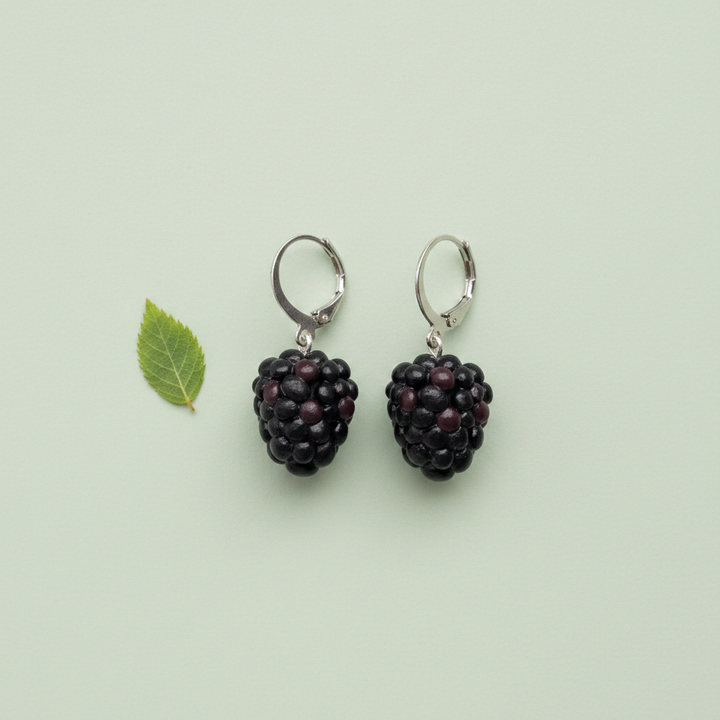 Blackberry Earrings