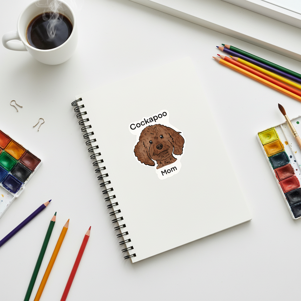 Cockapoo Mom Sticker