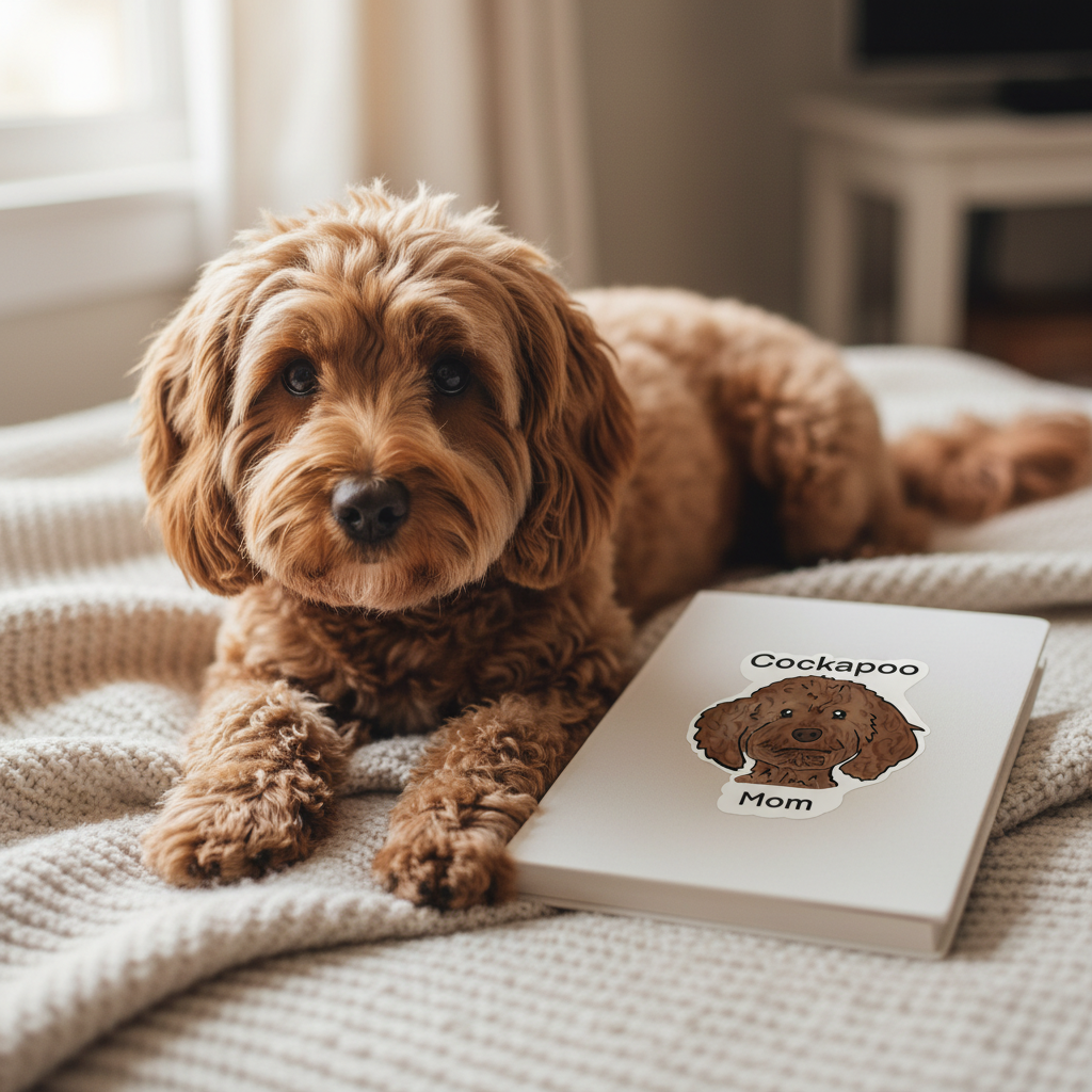 Cockapoo Mom Sticker