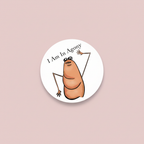 Marcus The Worm Sticker – I'm In Agony Glossy Die Cut Decal
