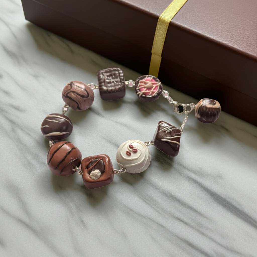 Chocolate Box Bracelet - Unique Faux Sweets Jewellery