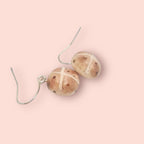 Hot Cross Bun Earrings, Polymer Clay Easter Jewellery, Miniature Food Earrings, Novelty Gift For Her