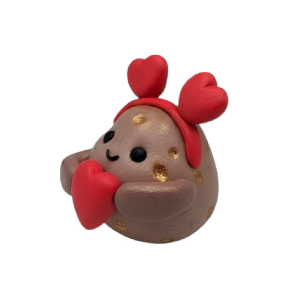 Valentine's Potato Figurine