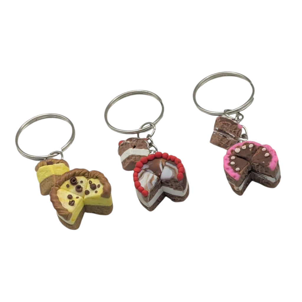 Cake Slice Keyring
