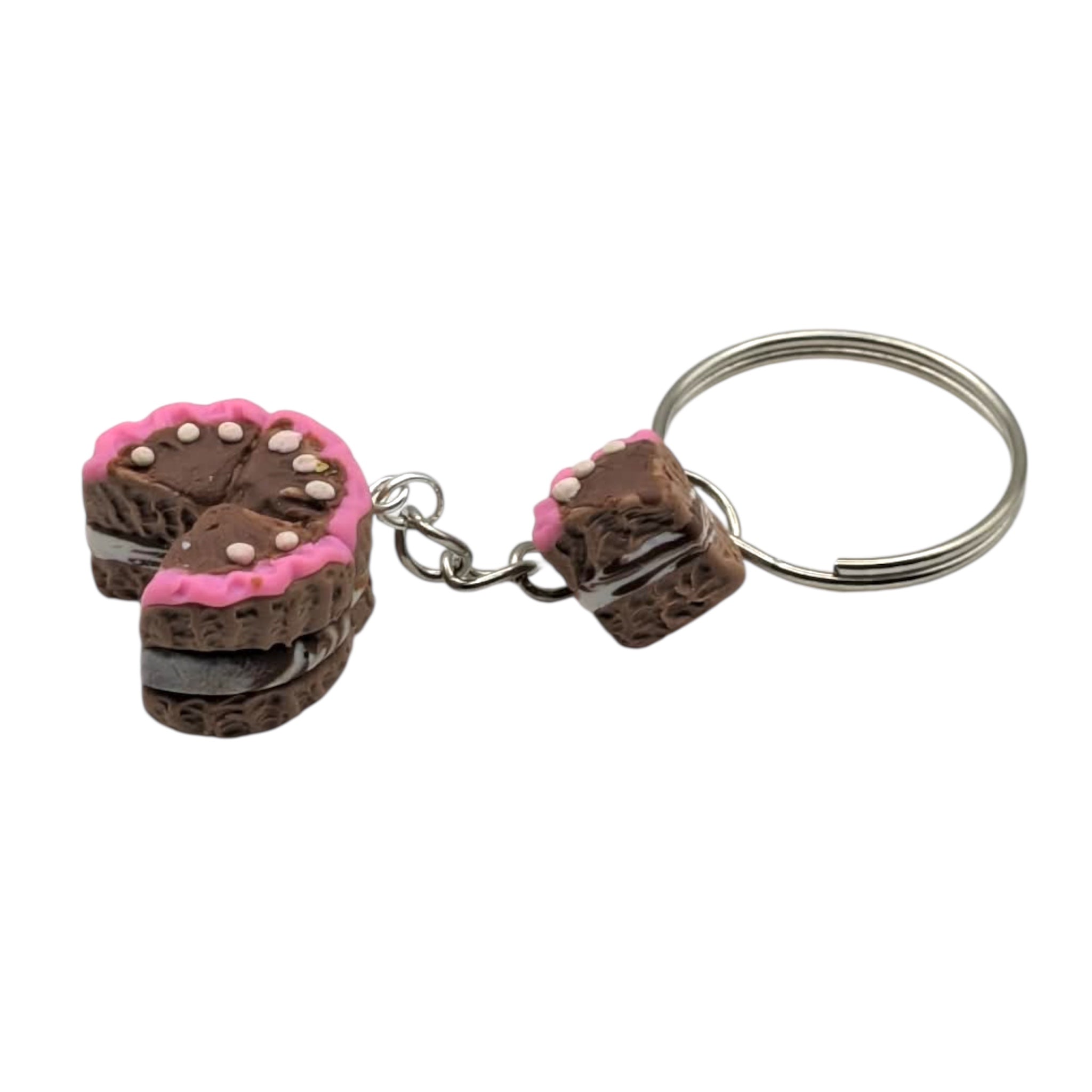 Cake Slice Keyring