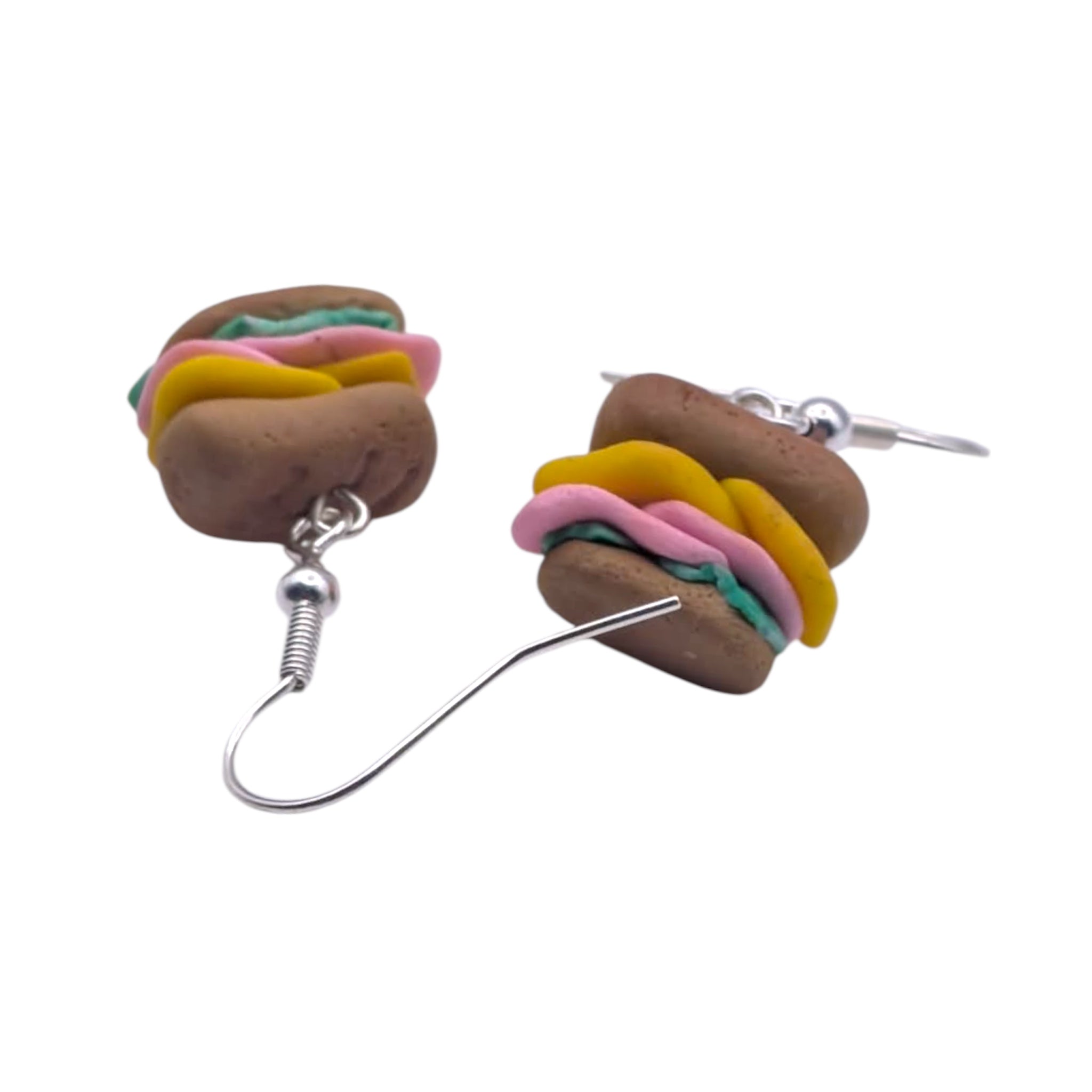 Subway Sandwich Earrings