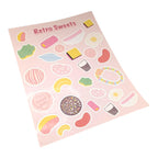 Retro Sweets Sticker Sheet