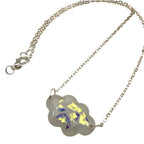 Glow in the Dark Cloud Necklace | Iridescent Resin Pendant Handmade UK