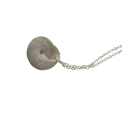 Turban Snail Shell Necklace | Real Natural Shell Pendant | Handmade Coastal Jewellery