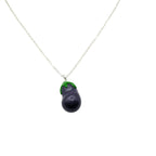 Aubergine Necklace | Polymer Clay Jewellery
