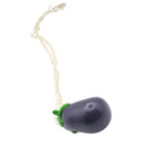 Aubergine Necklace | Polymer Clay Jewellery