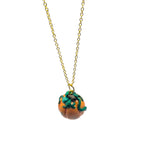 Pumpkin Necklace | Polymer Clay Jewellery