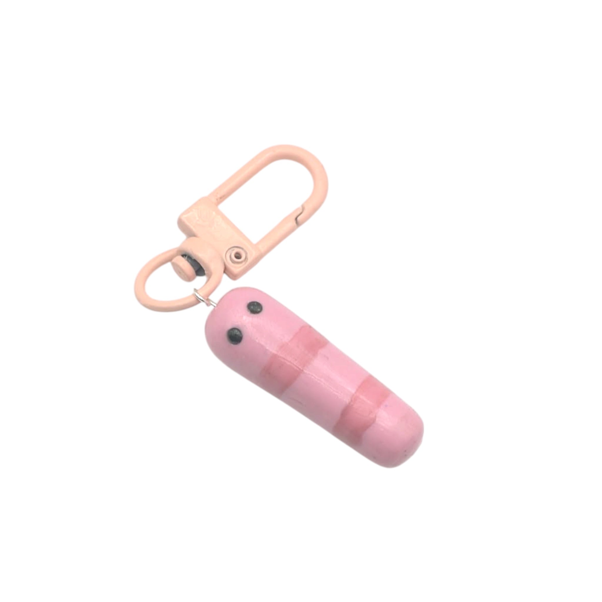 Worm Keyring & Phone Charm