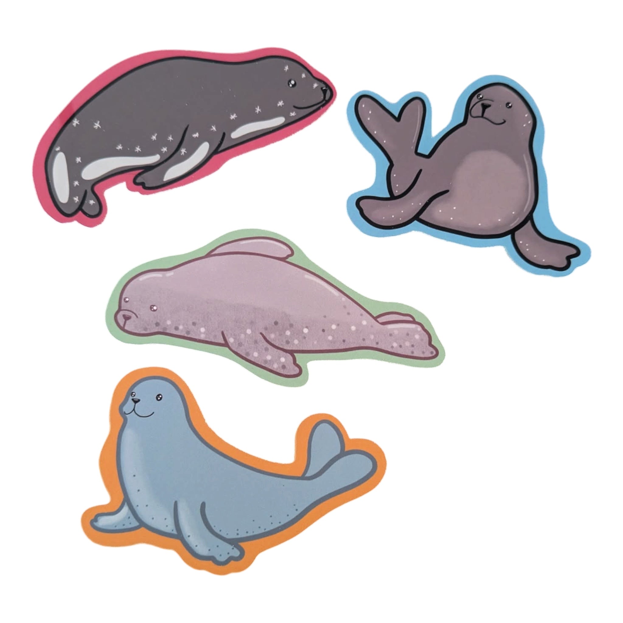 Kawaii Seal Sticker | Matte Vinyl | Laptop Sticker | Cute Ocean Sticker