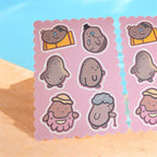 Kawaii Potato Sticker Sheet