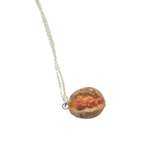 Mini Jacket Potato Necklace, British Food Jewellery, Polymer Clay Pendant, Novelty Gift For Her