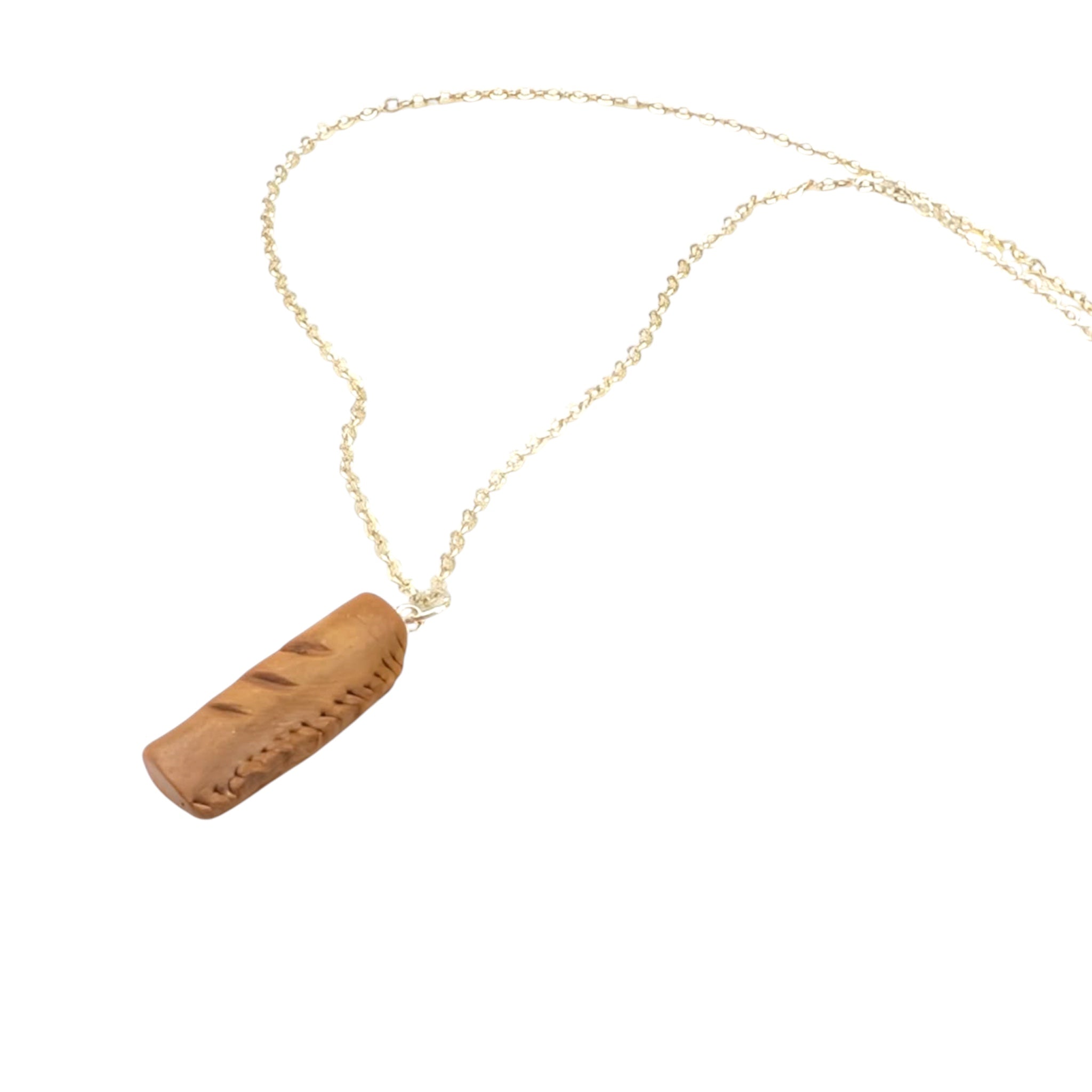 Sausage Roll & Cornish Pasty Necklace | Miniature Food Jewellery