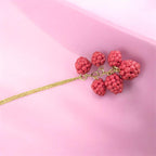 Raspberry Cluster Necklace