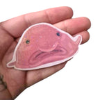 Blobfish Sticker, Cute Vinyl Die Cut Sticker, Funny Ocean Gift, Waterproof Laptop Sticker