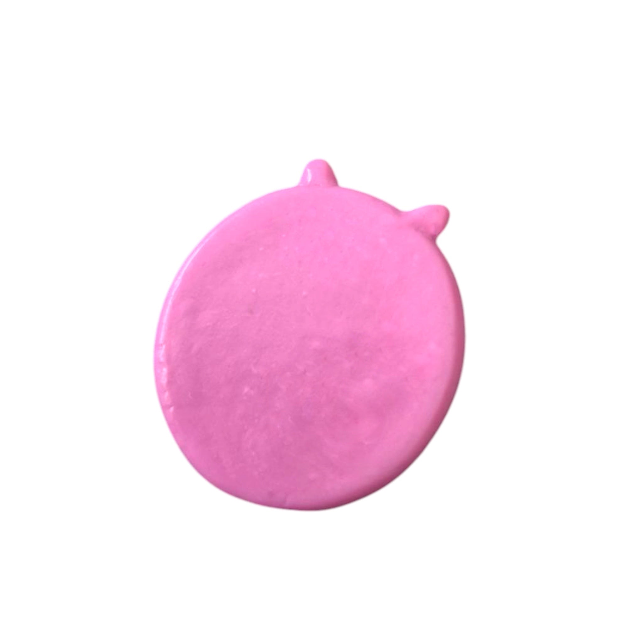 Pink Pig Thumb Buddy, Pocket-Sized Pal, Handmade Fidget Stone
