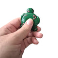 Green Turtle Thumb Buddy, Pocket-Sized Pal, Handmade Fidget Stone