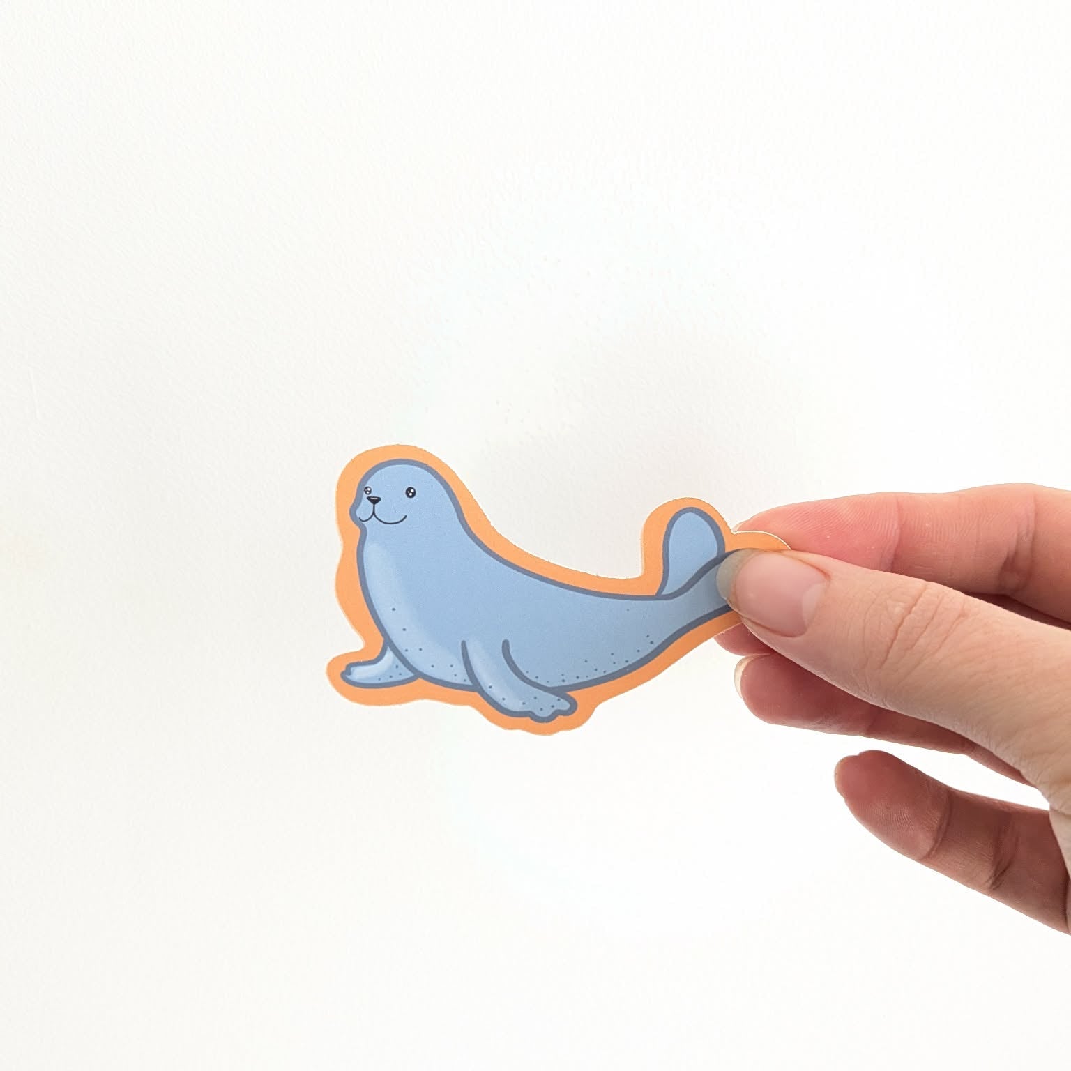 Kawaii Seal Sticker | Matte Vinyl | Laptop Sticker | Cute Ocean Sticker