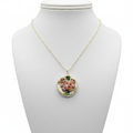 Gingerbread Man Cookie Necklace cute Christmas food jewellery