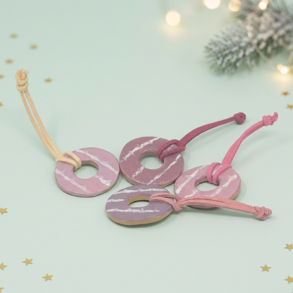 Party Ring Biscuit Christmas Decoration