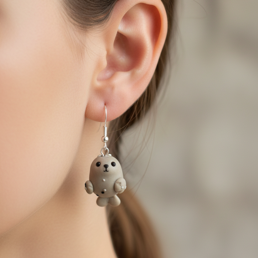 On-ear editorial shot
