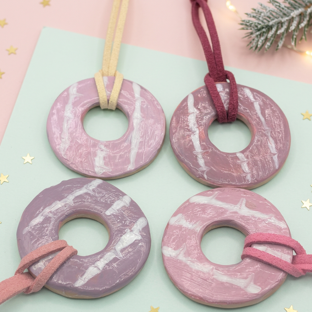 Party Ring Biscuit Christmas Decoration