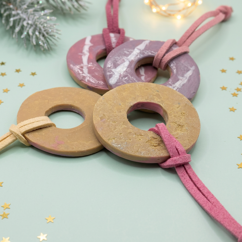 Party Ring Biscuit Christmas Decoration