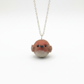 Robin Bird Necklace hand-painted British bird jewellery